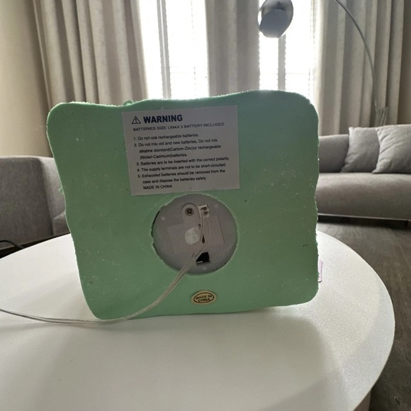 - Easter Light Up Pastel Gingerbread House 5.5” Clay Dough - Picture 7 of 7